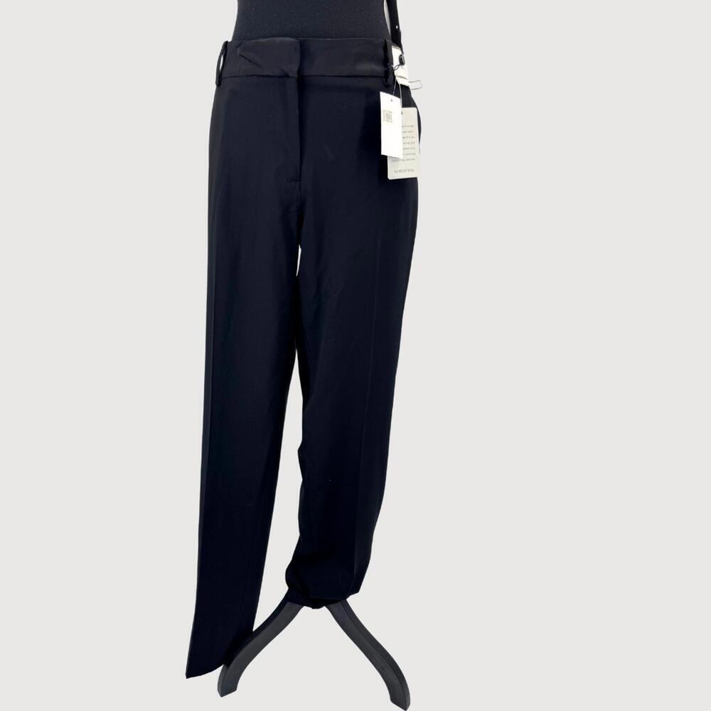 After Six Wool Tuxedo Pants Silk Stripe 16R NWT